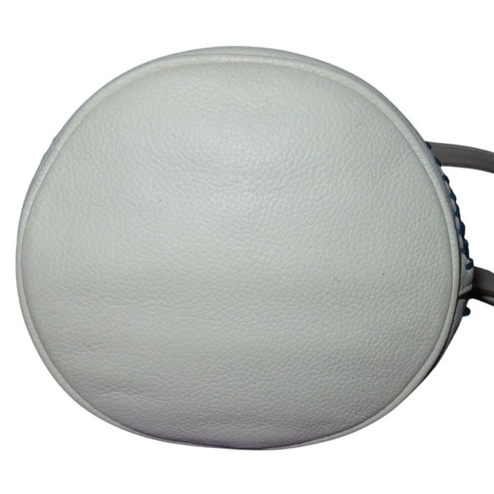 Coach 2015 Leather Chain Whiplash Whipstitch Crossbody Mini Duffle Bag 35373 - Picture 8 of 14